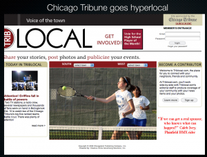 Hyperlocal picture example from Chicago Tribune