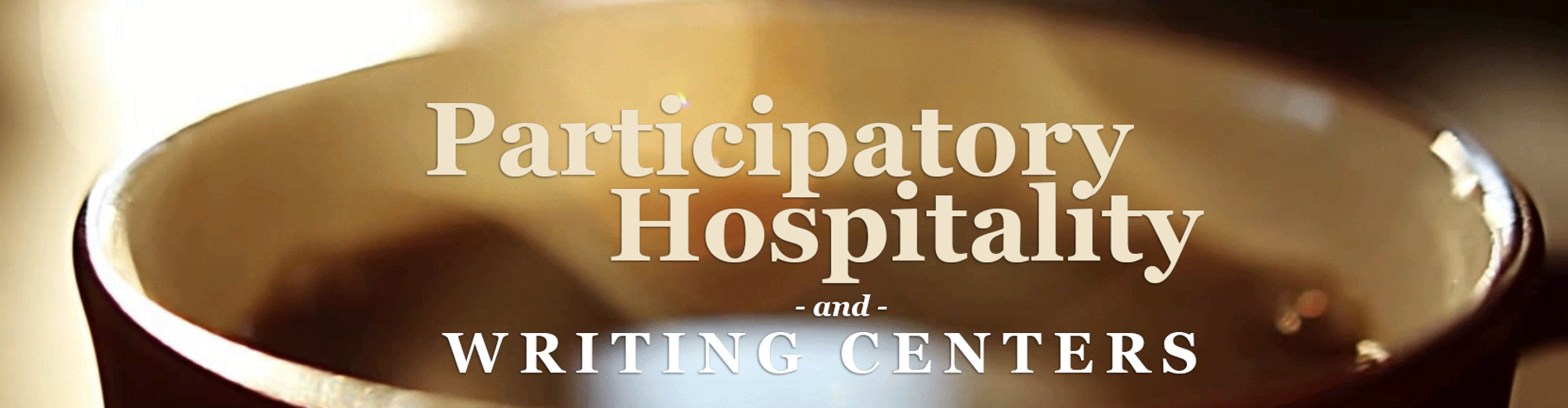 Participatory Hospitality and Writing Centers