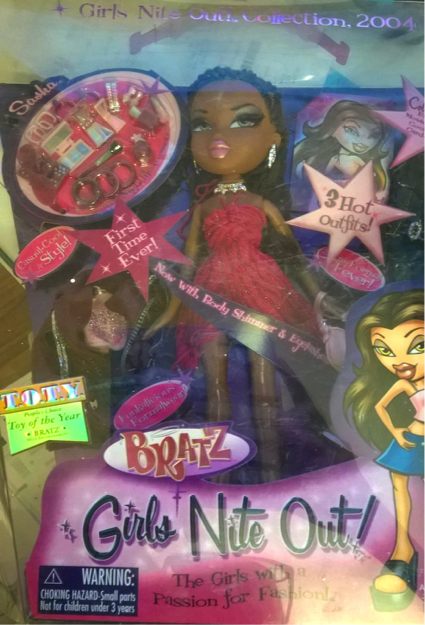 Bratz doll in a package