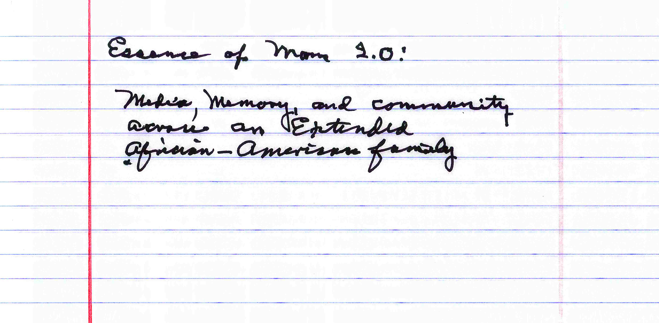 Essence of Mom 2.0: Media, Memory, and Community across an Extended African American Family by Julia Voss and Lillie R. Jenkins