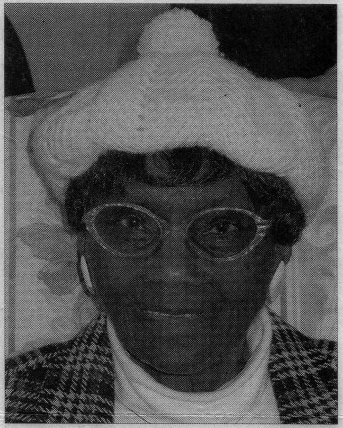 headshot of MJ Jenkins, an elderly Black woman.