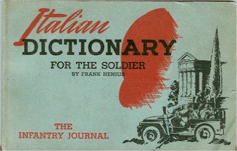 front cover of Italian Dictionary for the Soldier
