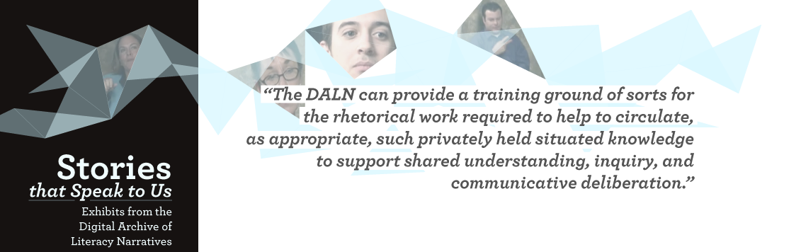 The DALN can provide a training ground of sorts for the rhetorical work required to help to circulate, as appropriate, such privately held situated knowledge to support shared understanding, inquiry, and communicative deliberation.”