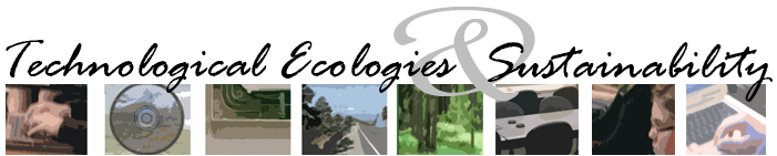 Technological Ecologies and Sustainability