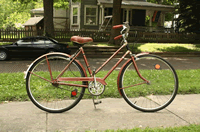 Hannah's bike